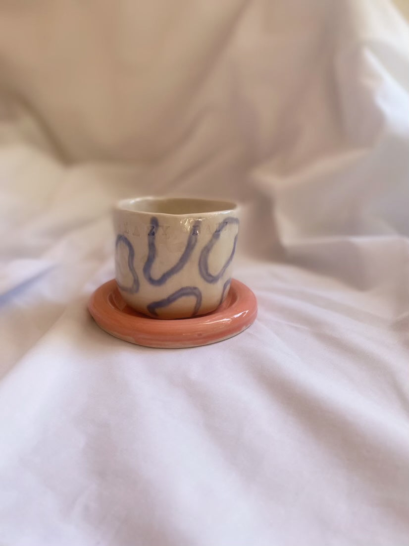 Kady Cup & Dish Set