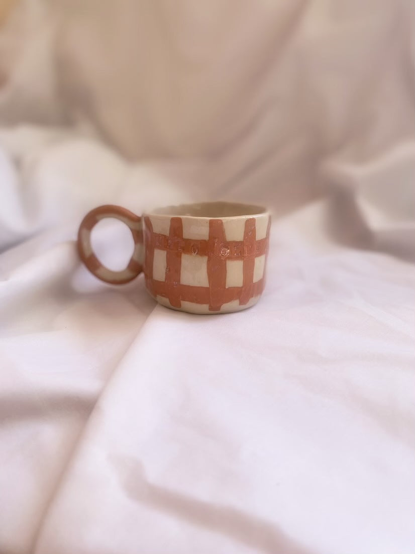 Maggie Checker Mug
