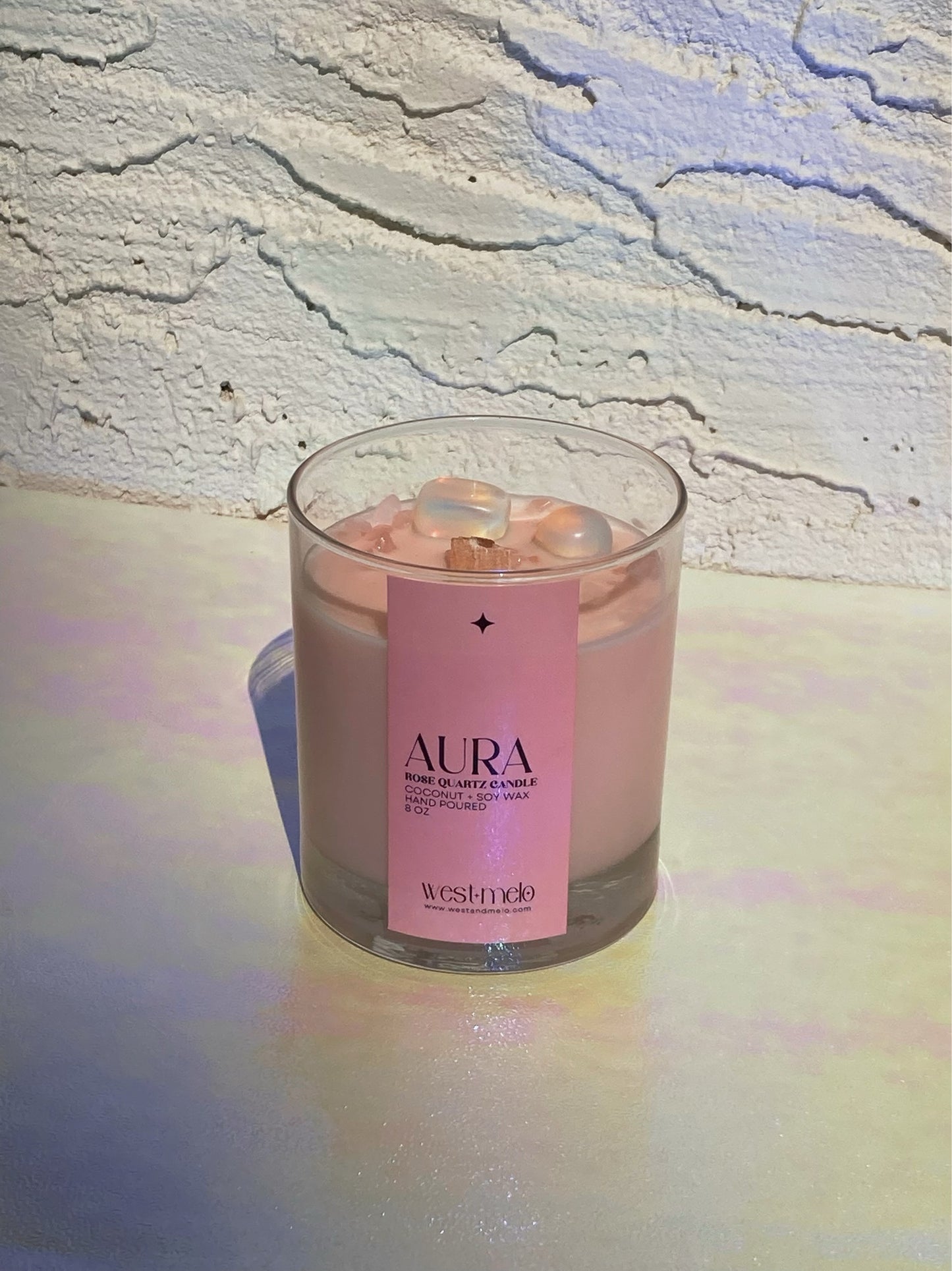 Aura Crystal Candle